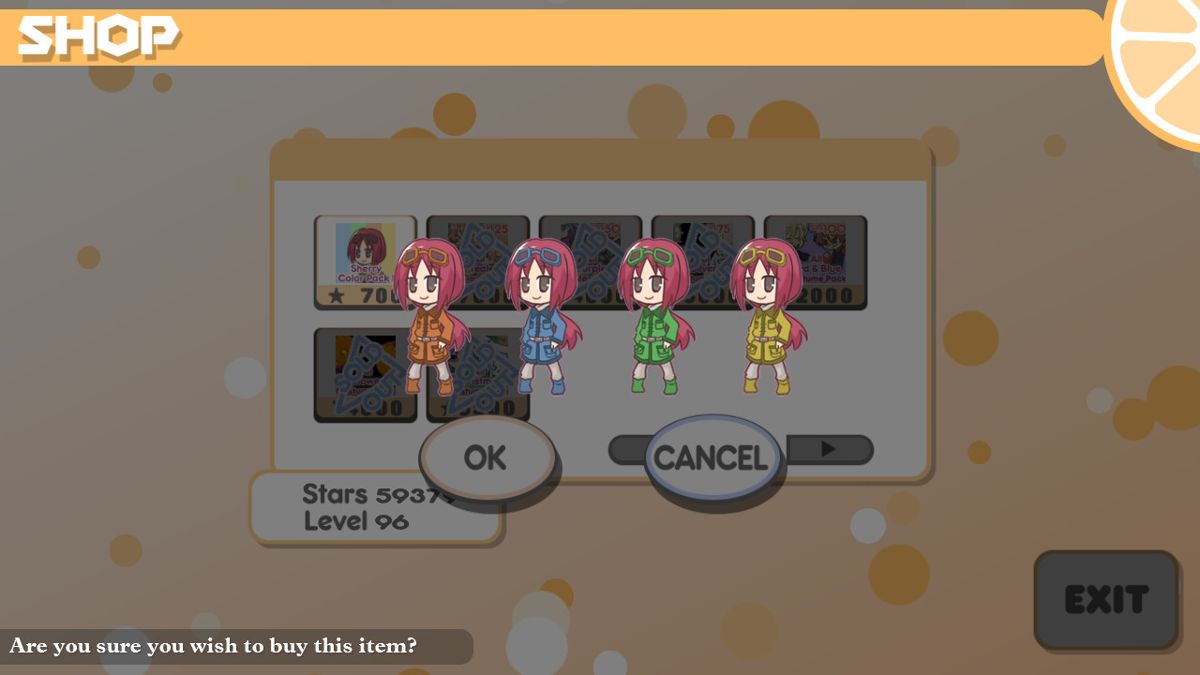 100% Orange Juice! Sham & Sherry Character Pack Screenshot (Steam)