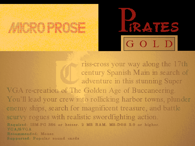 Pirates! Gold Other (Microprose promo images)