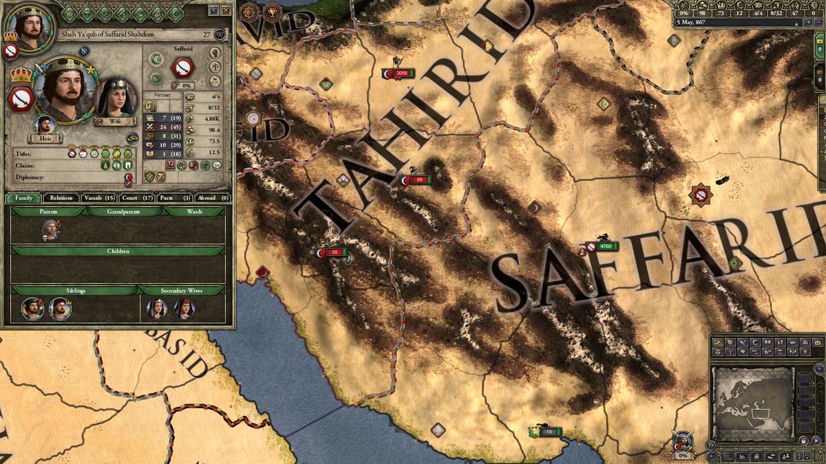 Crusader Kings II: Persian Portraits Screenshot (Steam)