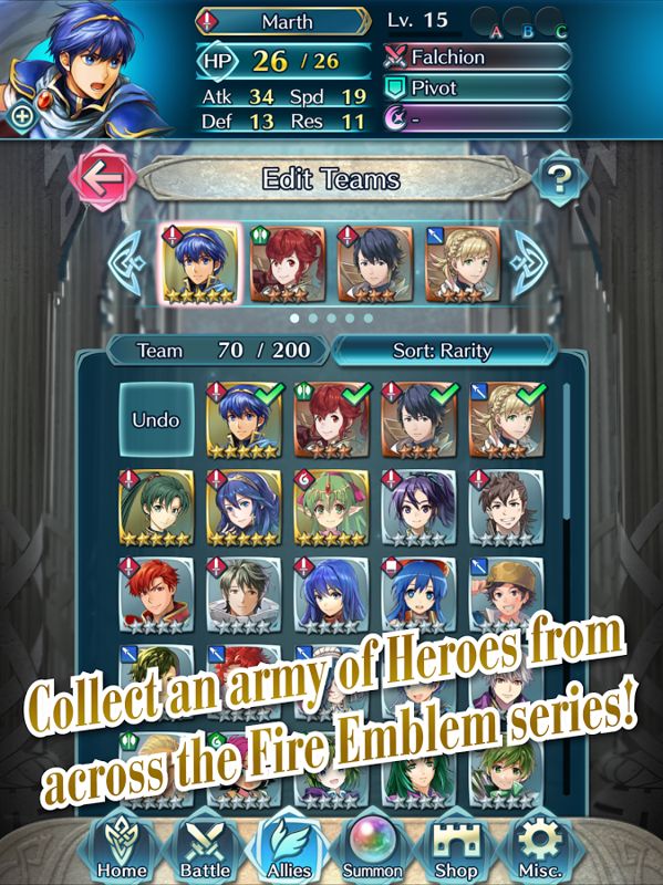 Fire Emblem: Heroes Screenshot (Google Play)