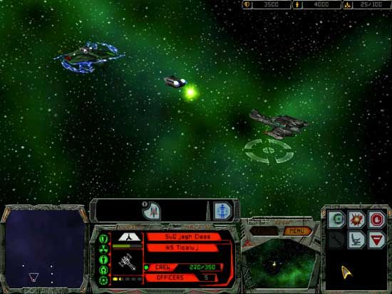 Star Trek: Armada Screenshot (Klingon promotional screenshots): SuQ'jagh launching a Commando Team pod