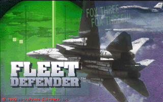 Fleet Defender Screenshot (Microprose official slideshow)