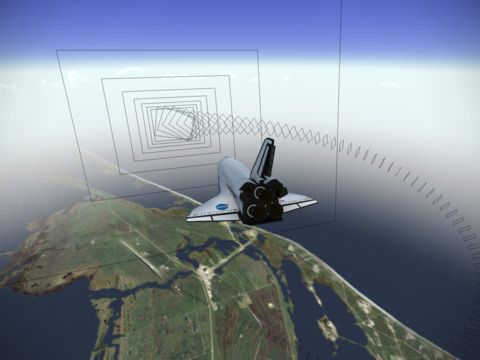 F-SIM Space Shuttle Screenshot (iTunes Store)