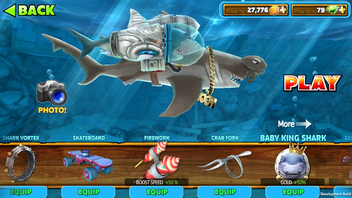 Hungry Shark: Evolution Screenshot (ubisoft.com, official website of Ubisoft): Customization