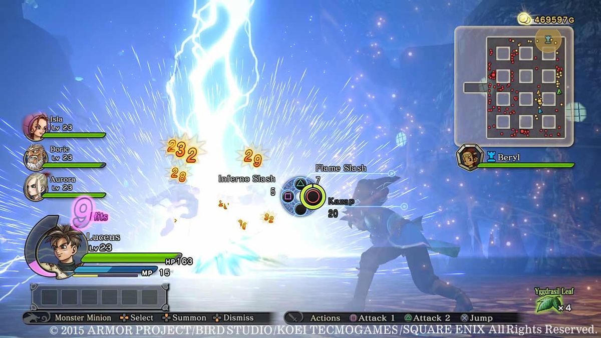 Dragon Quest Heroes: The World Tree's Woe and the Blight Below Screenshot (PlayStation Store)
