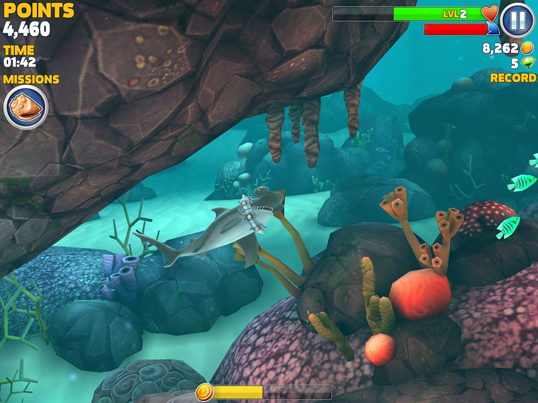 Hungry Shark: Evolution Screenshot (ubisoft.com, official website of Ubisoft): Exploring the surroundings