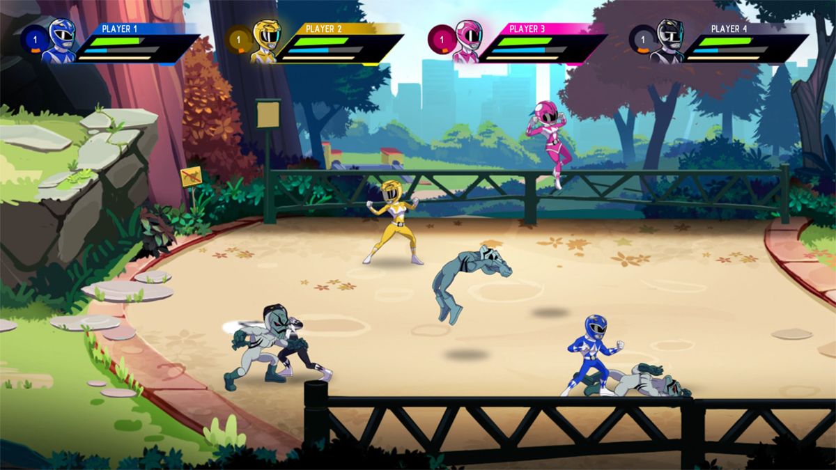 Saban's Mighty Morphin Power Rangers: Mega Battle Screenshot (PlayStation Store)