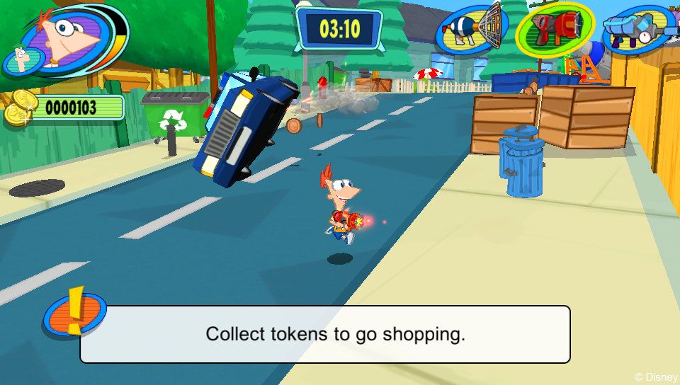 Phineas and Ferb: Day of Doofenshmirtz Screenshot (PlayStation.com)