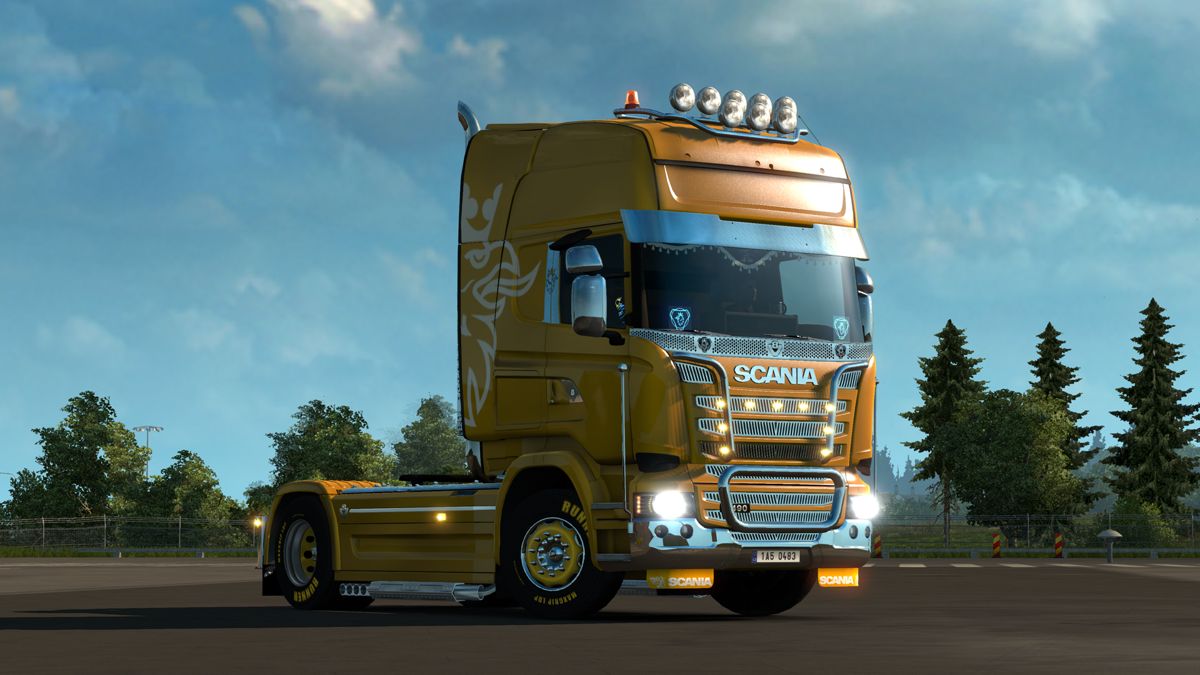 Euro Truck Simulator 2: Mighty Griffin Tuning Pack Screenshot (Steam)
