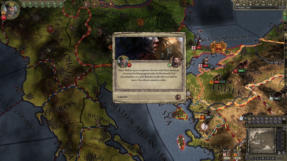 Crusader Kings II Turkish Portraits official promotional image MobyGames