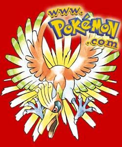 Pokémon Silver Version Render (Official Game Page - Pokémon.com): Ho-oh