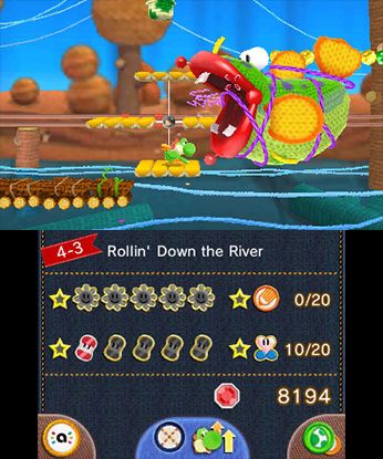 Yoshi's Woolly World Screenshot (Nintendo eShop (3DS))