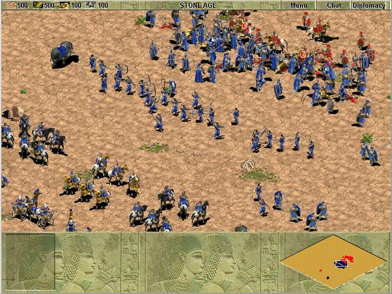 Age of Empires Screenshot (Official website): Battle Field