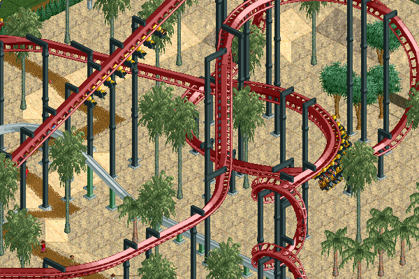 RollerCoaster Tycoon Screenshot (Official Website, May 1999)