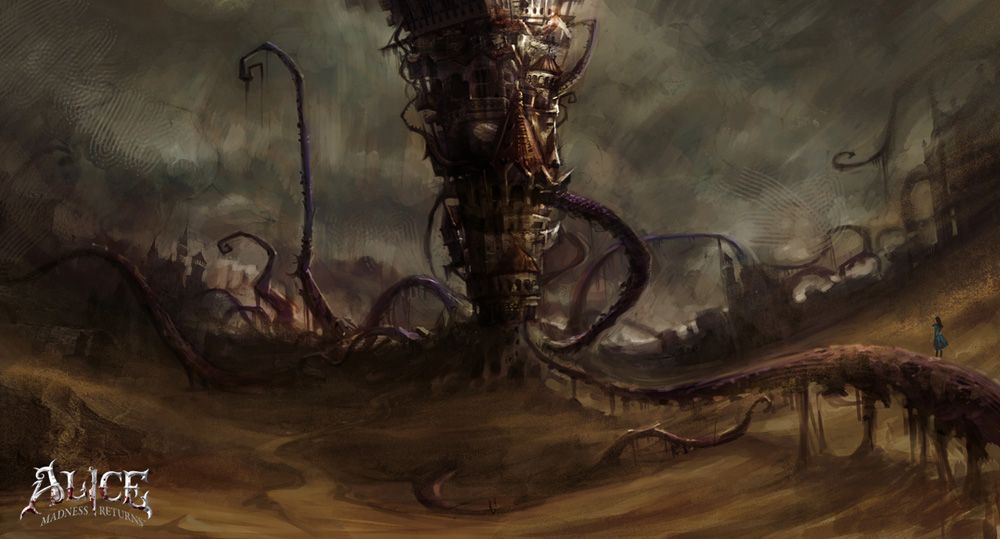 Alice: Madness Returns Concept Art (Official Website): Road Less Traveled