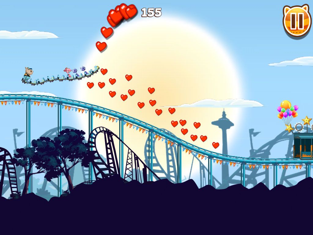 Nutty Fluffies Rollercoaster Screenshot (ubisoft.com, official website of Ubisoft)