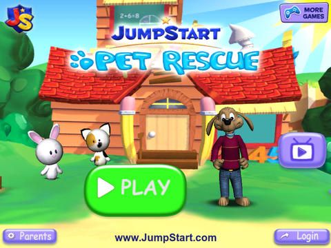 JumpStart Pet Rescue Screenshot (iTunes Store)