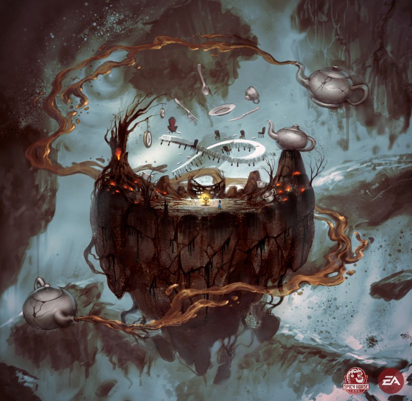 Alice: Madness Returns Concept Art (Official Website): Tea Party