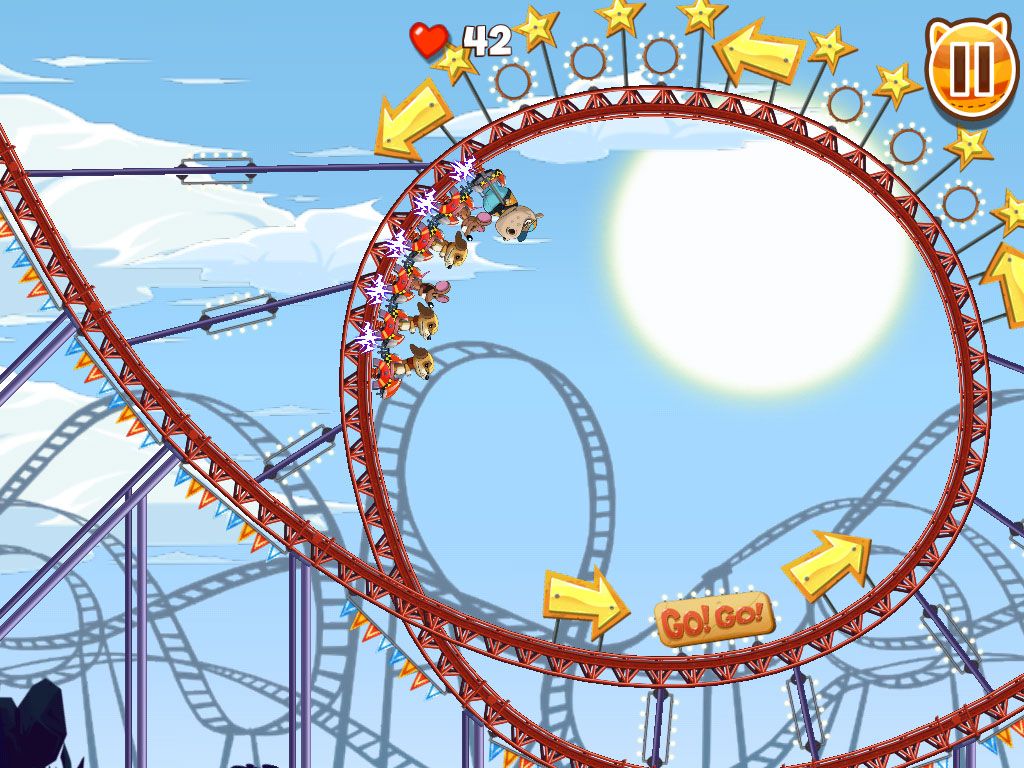 Nutty Fluffies Rollercoaster Screenshot (ubisoft.com, official website of Ubisoft)