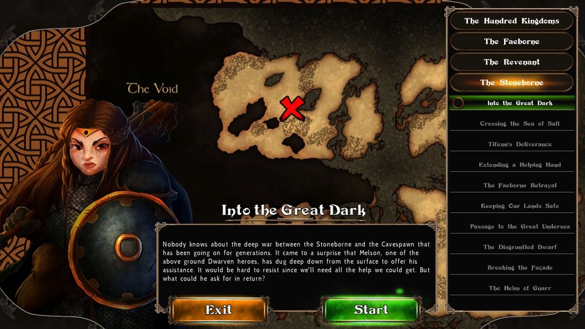 Legends of Callasia: The Stoneborne Screenshot (Steam)