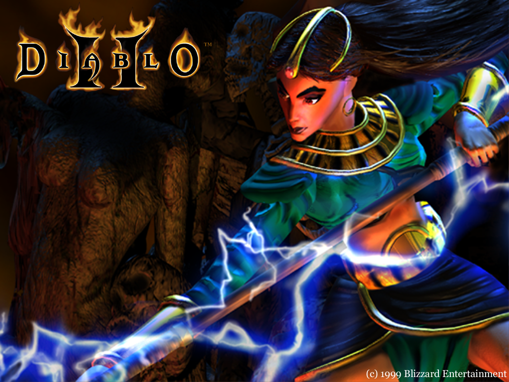 Diablo II Wallpaper (Wallpaper): 24-bit Color