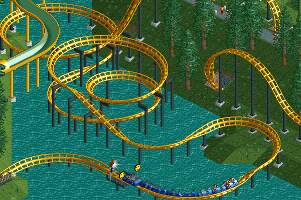 RollerCoaster Tycoon Screenshot (Official Website, May 1999)