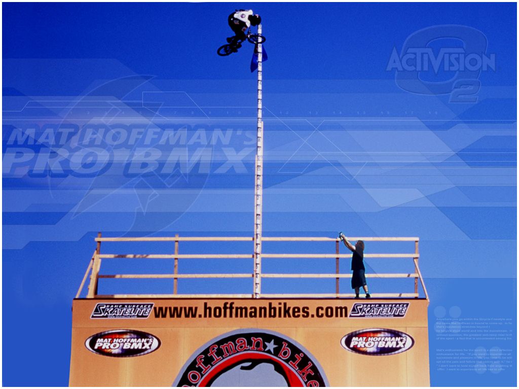 Mat Hoffman's Pro BMX Wallpaper (Official Website)