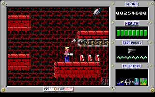 Duke Nukem Screenshot (Preview screenshots, 1991-07-21)