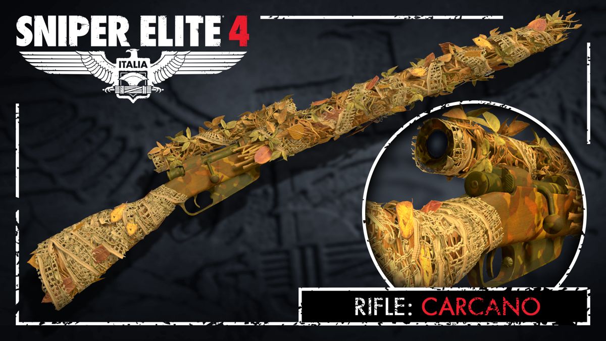 Sniper Elite 4: Italia - Camo Rifle Pack Screenshot (Steam)