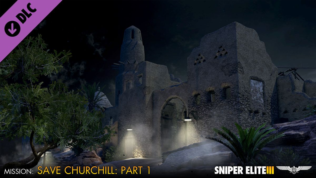 Sniper Elite III: Afrika - Save Churchill Part 1: In Shadows Screenshot (Steam)