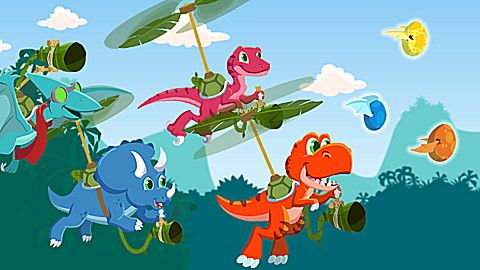 T-Rex Rush: Egg Spelling Collection Crew (2014) - MobyGames