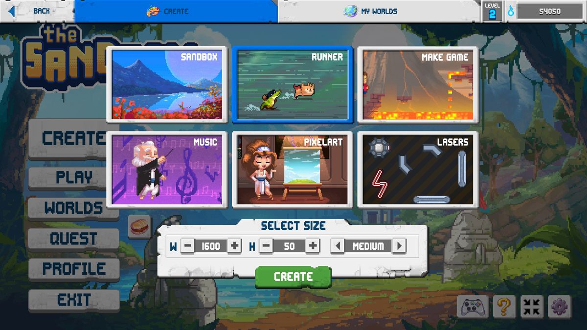 The Sandbox Evolution Screenshot (Steam)