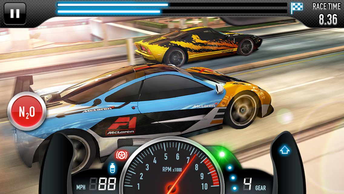 CSR Racing Screenshot (Google Play)