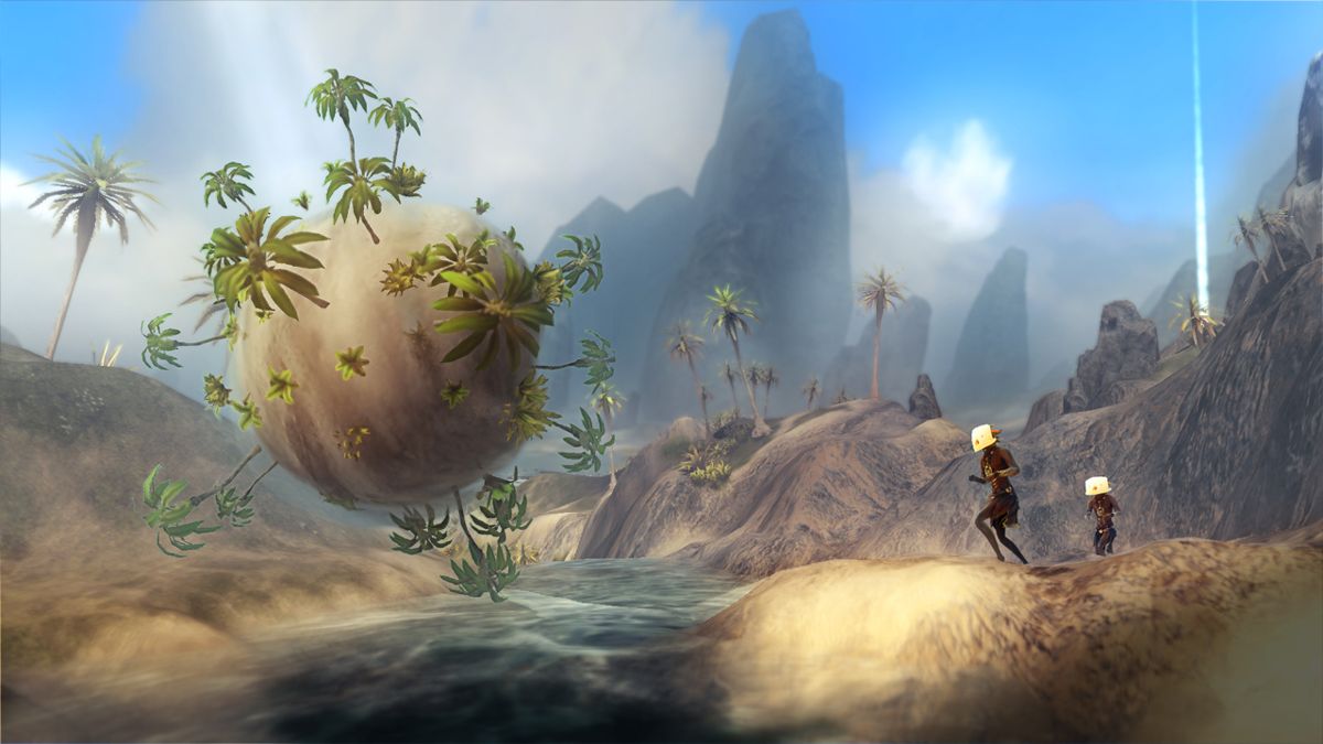 From Dust Screenshot (ubisoft.com, official website of Ubisoft): A vegetation sphere
