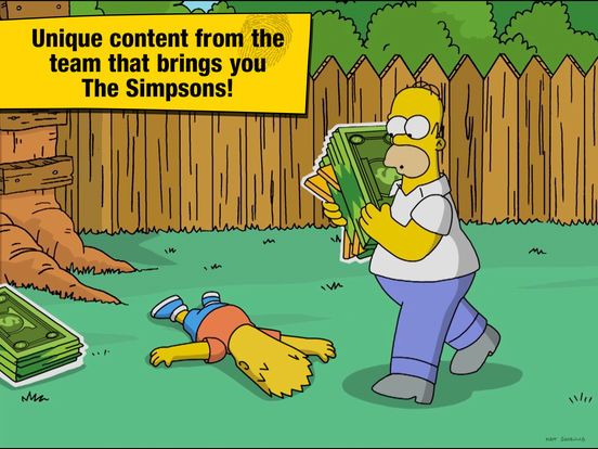 The Simpsons: Tapped Out Screenshot (iTunes Store)