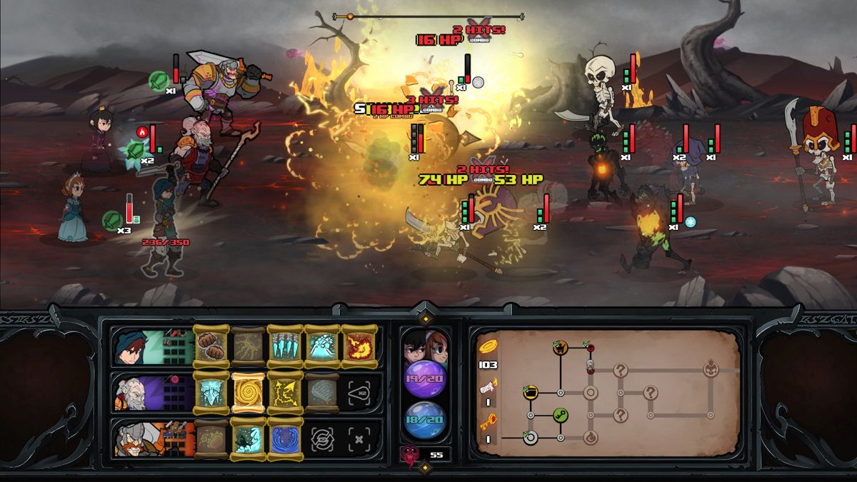 Has-Been Heroes Screenshot (Steam)