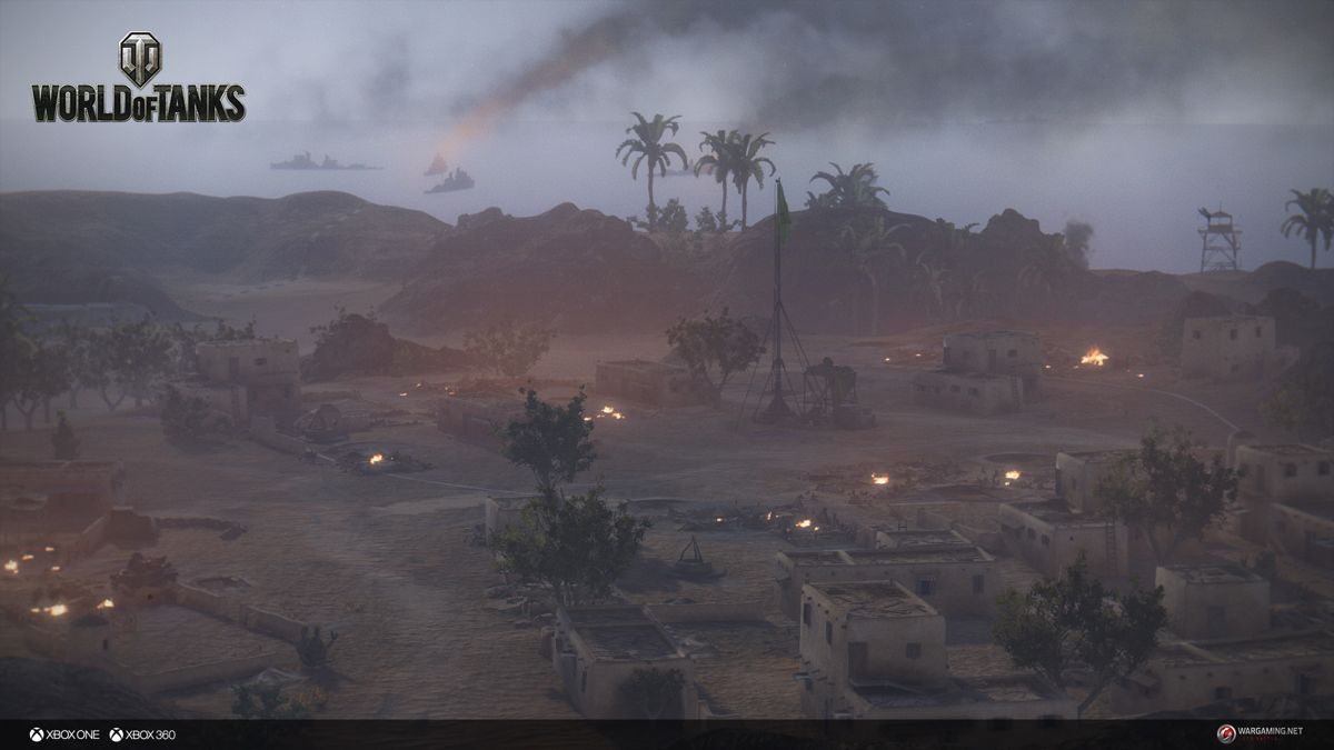 World of Tanks: Xbox 360 Edition Screenshot (console.worldoftanks.com, official website of Wargaming.net): Airfield: War!