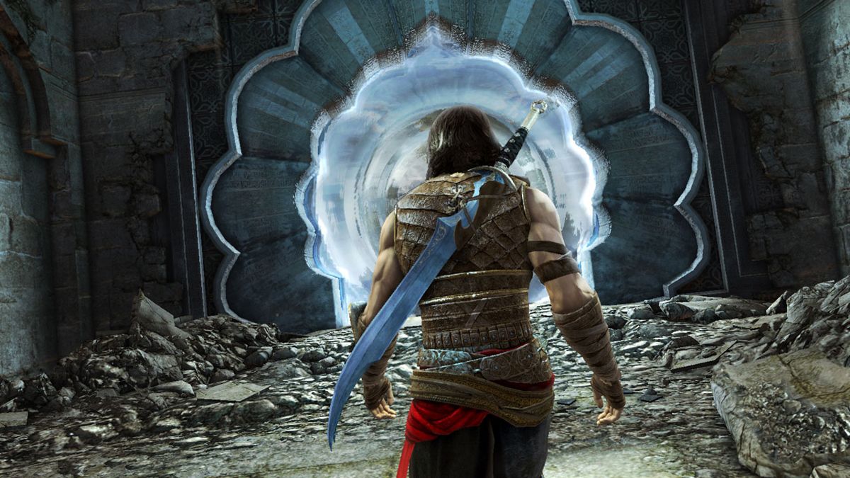 Prince of Persia: The Forgotten Sands Screenshot (ubisoft.com, official website of Ubisoft): Walking towards a portal