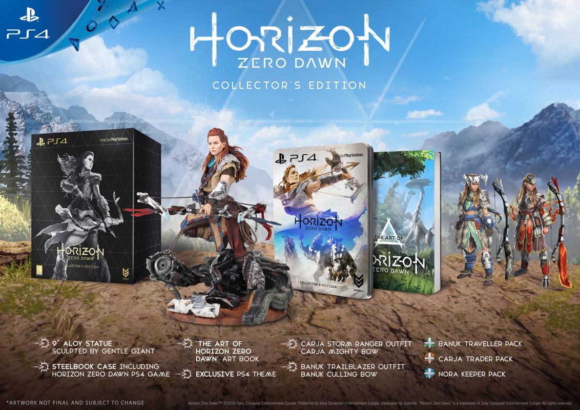 Horizon: Zero Dawn (Collector's Edition) Other (Promo Art 2017)