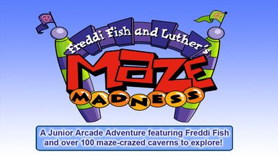 Freddi Fish and Luther's Maze Madness Screenshot (iTunes Store)