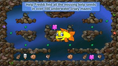 Freddi Fish and Luther's Maze Madness Screenshot (iTunes Store)