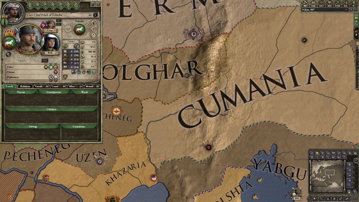 Crusader Kings II: Horse Lords Screenshot (Steam)