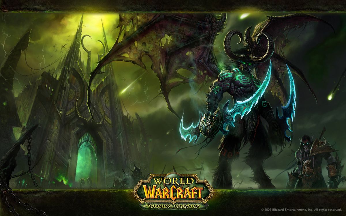 World of WarCraft: The Burning Crusade Wallpaper (Official Website): 1680x1050