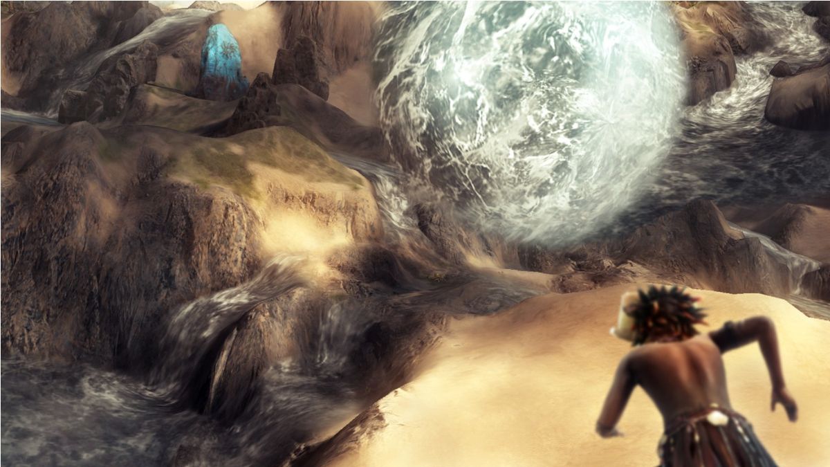 From Dust Screenshot (ubisoft.com, official website of Ubisoft): A water sphere