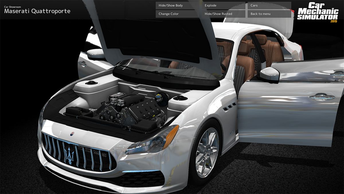 Car Mechanic Simulator 2015: Maserati Screenshot (Steam)