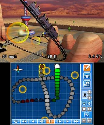 Coaster Creator 3D Screenshot (Nintendo.com)