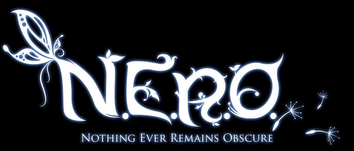 N.E.R.O.: Nothing Ever Remains Obscure Logo (Press Kit, 2017): Nero Logo 300dpi DOTS