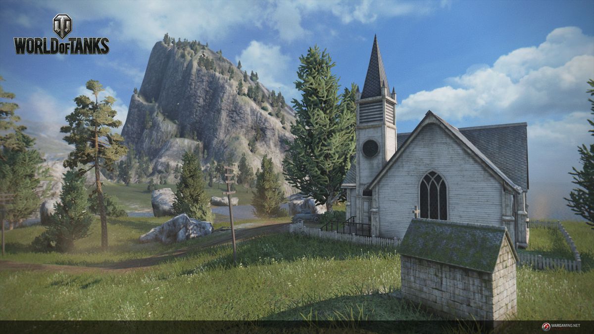 World of Tanks: Xbox 360 Edition Screenshot (console.worldoftanks.com, official website of Wargaming.net): Serene Coast