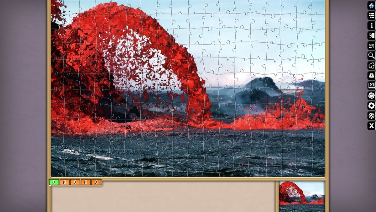 Pixel Puzzles Ultimate: Volcanoes Screenshot (Steam)