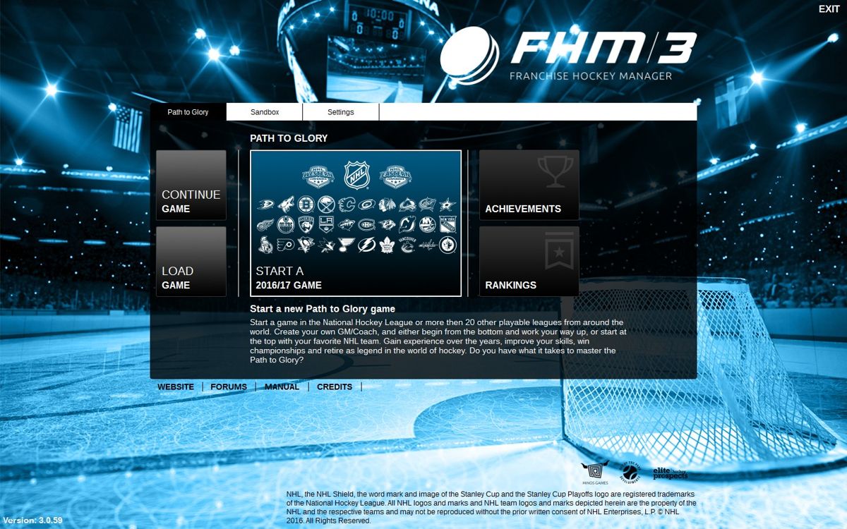 Franchise Hockey Manager 3 Screenshot (Steam)